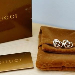 Gucci | Love Britt Heart Earrings (Sterling Silver)